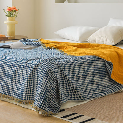 Cotton Four-Layer Gauze Blanket for All Seasons