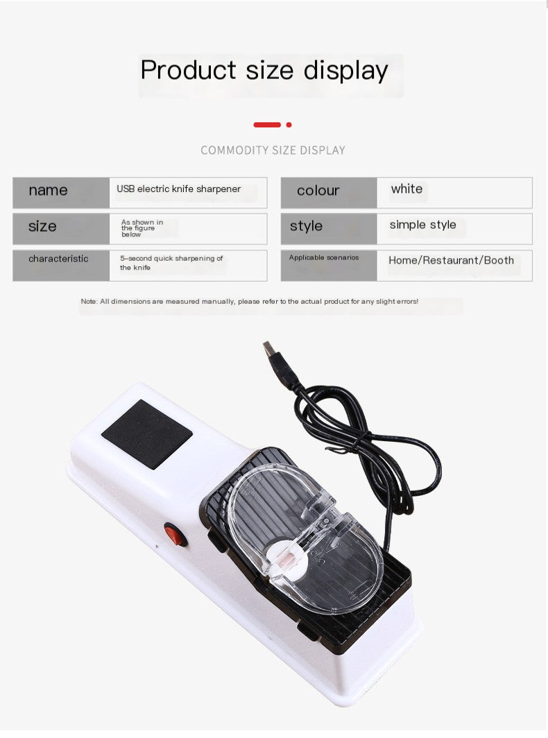 Electric Sharpener for Kitchen Knives
