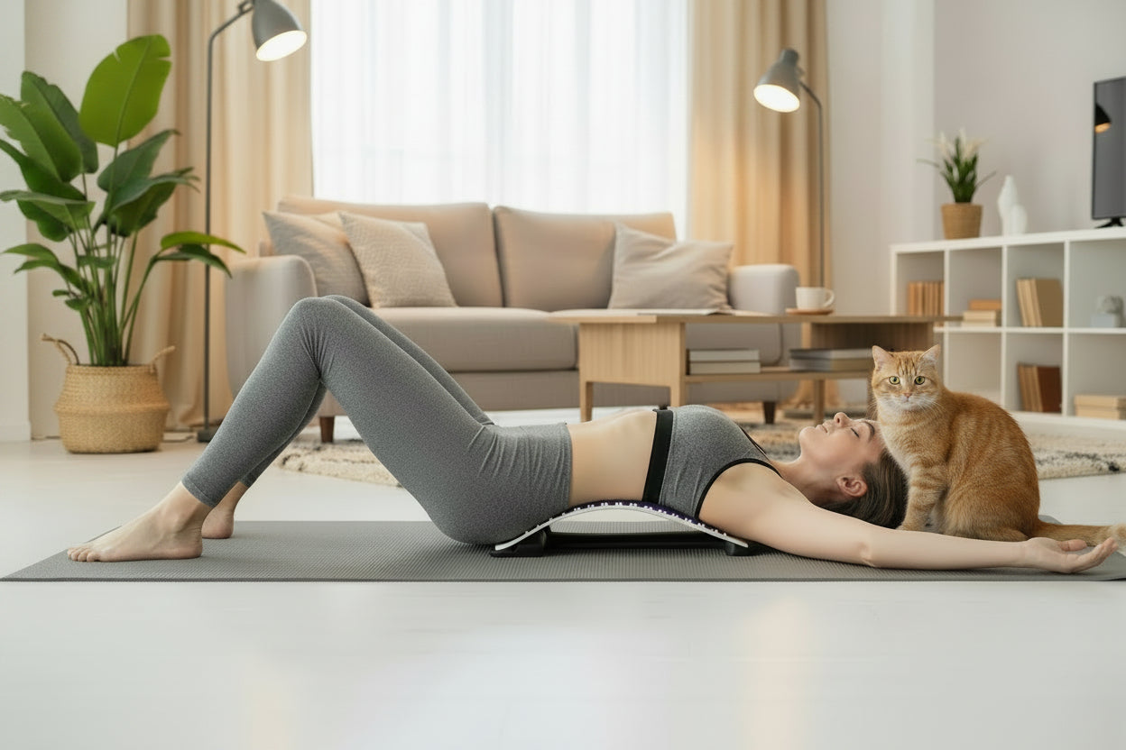 Ergonomic Back Support Cushion for Lumbar Relief