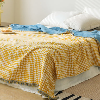 Cotton Four-Layer Gauze Blanket for All Seasons